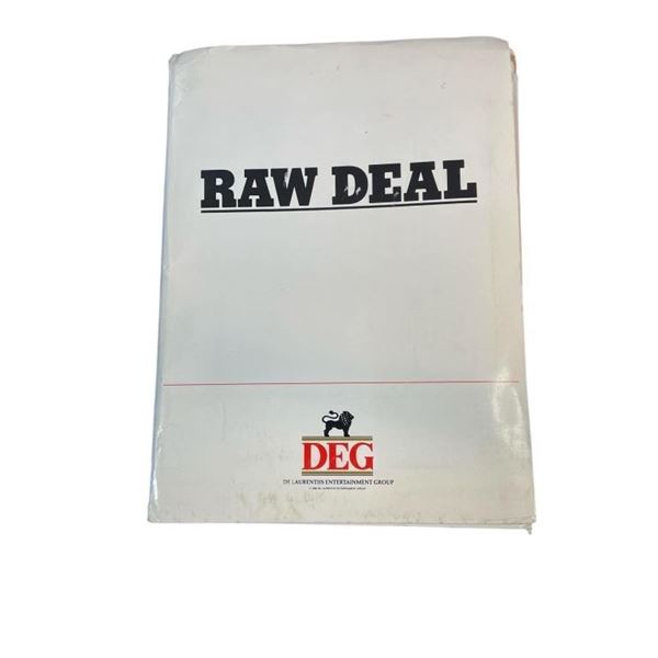 Raw Deal (1986) - Press Folder