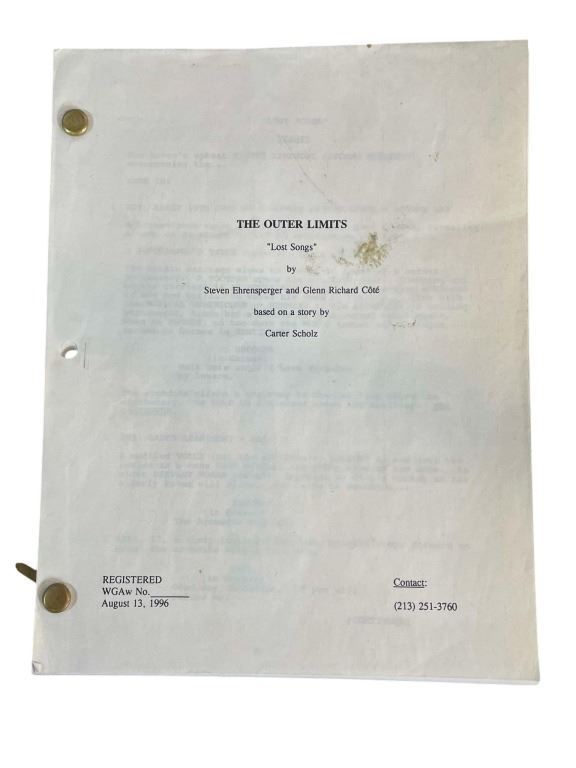 Outer Limits Script The Outer Limits (1995-2002) -