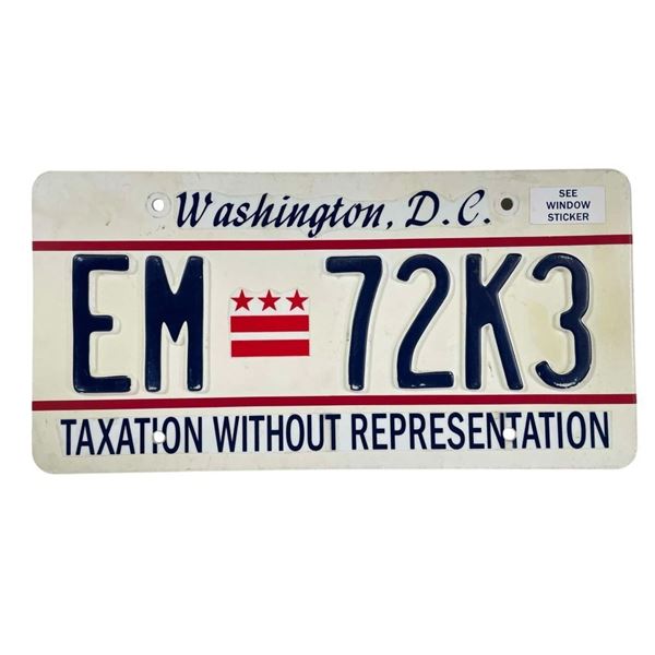 Homeland (2011–2020) - Carrie (Claire Danes) License Plate