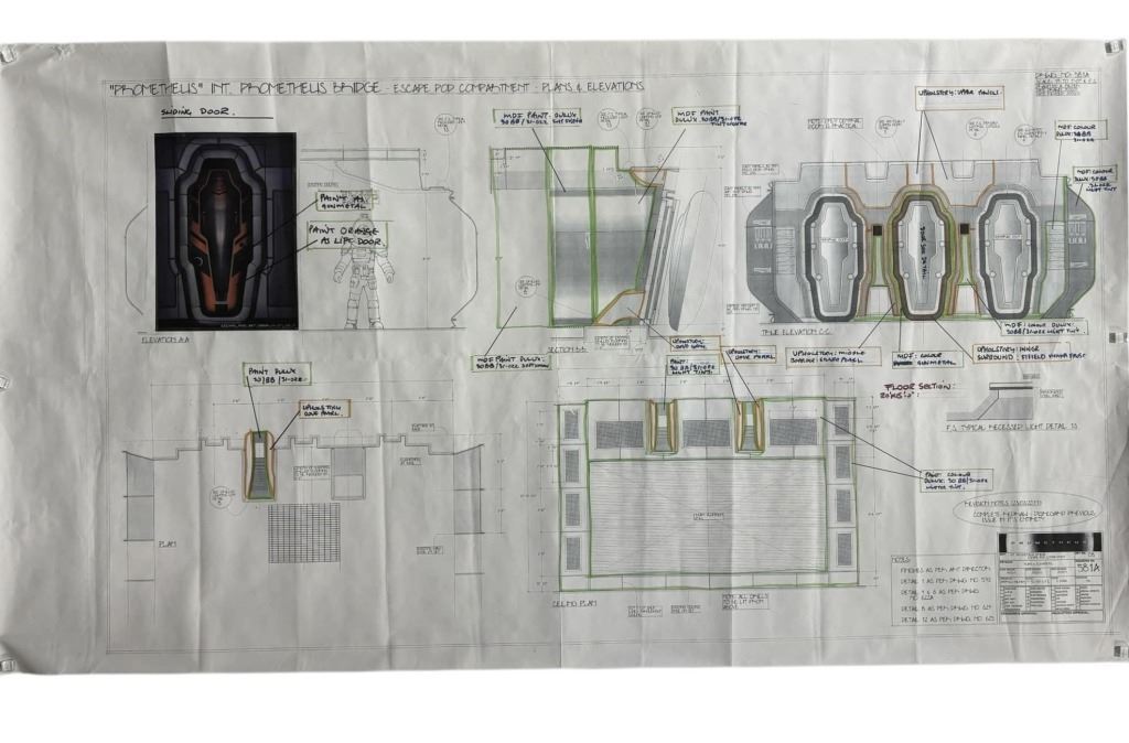 Prometheus Bridge Design Prometheus (2012) - Bridge Flooring Production Blueprint