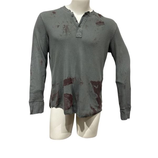 Quarantine (2008) - Lawrence (Greg Germann) Love Sleeved Shirt (Placed Under Fletcher's Head)