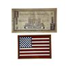 Image 1 : Revolution (2012-2014) - Leather Flag Patch and Banknote