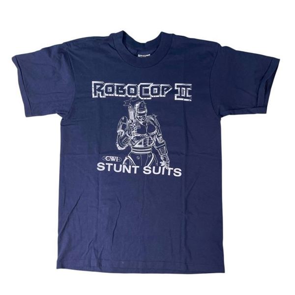 RoboCop 2 (1990) - Stunt Suits Crew Shirt (Size Large)