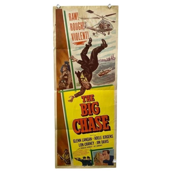 The Big Chase (1954) - Poster (14" X 36")