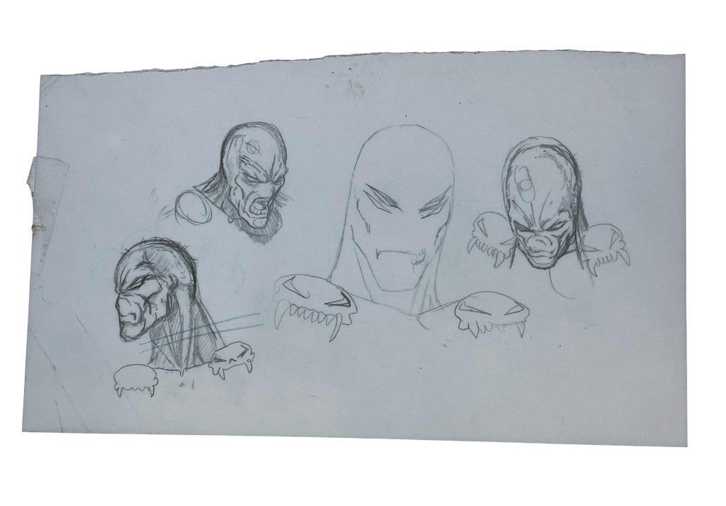 Spawn (1997) - Original Hand Drawn Concept Art (Robert Kurtzman ...