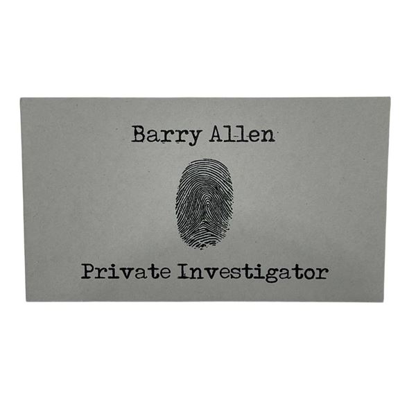 The Flash (2014–2023) - Barry Allen (Grant Gustin) Business Card
