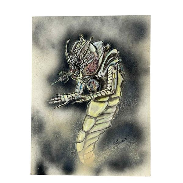 John Carl Buechler Hand Drawn Artwork