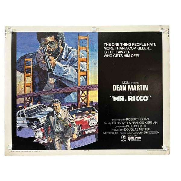 Mr. Ricco (1975) - Half-Sheet Poster (Dean Martin)