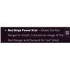Image 4 : Power Rangers Ninja Steel  (2017–2018) - Red Ranger Ninja Power Star Morpher