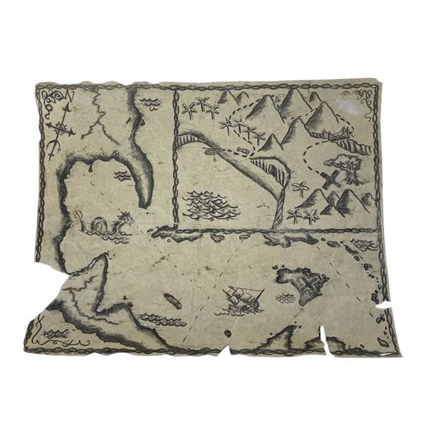 Power Rangers Operation Overdrive (2007) - Brownbeard’s Treasure Relic Map