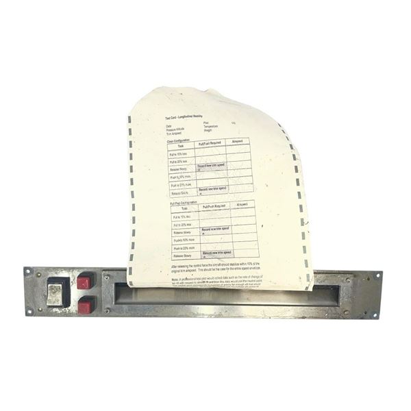 Battlestar Galactica (2004 - 2009) - Galactica CIC Printer and Printed Out Test Card