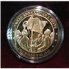 Image 1 : 200. 1845 Texas Annexation Bronze Proof Medal. 1 3/4" diameter. Encapsulated.