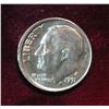 Image 1 : 212. 1991 P Roosevelt Dime struck offcenter Mint error. BU.