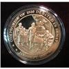 Image 1 : 225. 1850 Compromise Proof Bronze Medal. 1 3/4" diameter. Encapsulated.