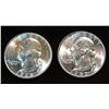 252. 1948 P & 52 P Washington Quarters. Brilliant Unc.