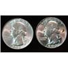 253. 1951P & 53 D Washington Quarters. Brilliant Unc.