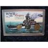 Image 1 : 262. WW II Unique Obsolete Coinage Three Piece Set in holder. Includes a