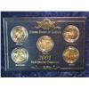 Image 1 : 386. 2001 24K Gold Overlayed State Quarter Set in a special holder.
