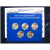 390. 5-Piece Set First State Quarters. Includes 1999 P New Jersey, 1999 P Georgia,