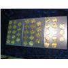 434. "A Coin History of the U.S. Presidents" Brass Medals. 29mm. Includes the