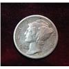 583. 1916 S Mercury Dime. EF.