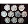 587. 1920S, 23P, 24D, 25S, 28P, 34P, 37D, 39D, 42D, & 45D Mercury Dimes.