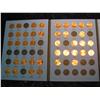 Image 1 : 611. 1975-98 Partial Lincoln Cent Set in a Whitman folder. (40 pcs.) Circ. To BU