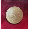 Image 1 : 627. 1868 Indian Head Cent. VF. Cleaned.