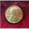 655. 1935 P Lincoln Cent. AU 55. 80% Red.