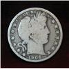 700. 1906 D Barber Half Dollar. G-4.