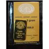 Image 1 : 797. Five Gram Gold Ingot .999 fine from Istanbul Gold Refinery. With certificate