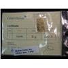 Image 1 : 800. Five Gram Gold Credit Suisse Ingot .999 fine. With certificate of authenticity.
