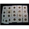 848. (21) Lincoln Cents 1919-1974 with Errors and Varieties.