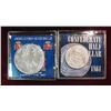 875. Copies 1797 Mexican 8-Reals & 1861 Confederate Half Dollar.