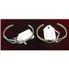 876. (2) Sterling Silver Bracelets.