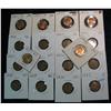 889. (18) 1919-1951 Lincoln Cents. VG-BU.