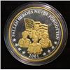 942. Trade Center Medal, Gold Plated over Silver.