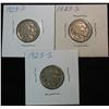 1020. 1923P & (2) 23S Buffalo Nickls. G.