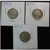 1024. (2) 1917P G & 1917D AG Buffalo Nickels.