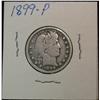 Image 1 : 1036. 1899P Barber Quarter. VG-F. 
