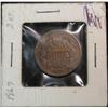 Image 1 : 1043. 1867 2-Cent Piece. VG.