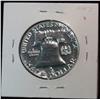 Image 2 : 1087. 1957P Franklin Half Dollar. Gem Proof. 