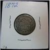 1100. 1872 Liberty Nickel. AG.