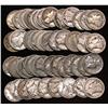 Image 1 : 1129. (50) Mixed Mercury Silver Dimes. Some VF and a few scarcer dates.