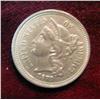 Image 1 : 1277. 1870 US 3-Cent Piece. Unc.