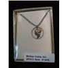 Image 1 : 1415. Cut-out Mercury Dime Necklace. Very attractive. Handmade in box.