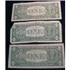 Image 2 : 1504. Series 1957, 57A, & 57B $1.00 Silver Certificates. Circulated.