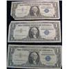 Image 1 : 1507. Series 1957, 57A, & 57B $1.00 Silver Certificates. Circulated.