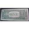 Image 2 : 1510. Series 1985 $1.00 Federal Reserve Note. Offcenter. VF.