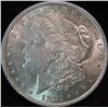 1524. 1921 Philadelphia Mint U.S. Morgan Silver Dollar. AU 50.
